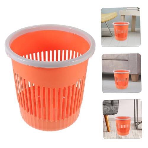 Basura rectangular de polipropileno 2 piezas naranja miniatura 6