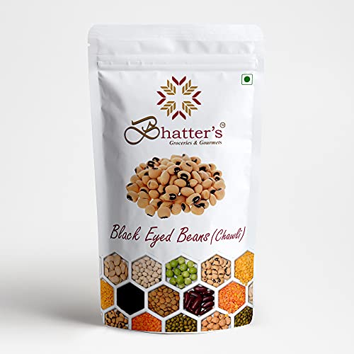 Bhatter's Indian Black Eyed Beans | Lobiya or Choula - 100% Natural & Pure with Premium Quality for Traditional Cooking- 1000 Grams
