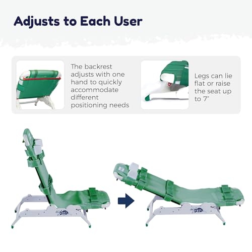 Wenzelite Otter Pediatric Bathing System, Green, Medium