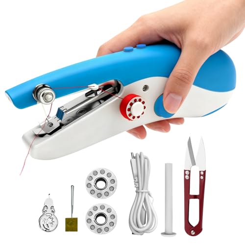 Handheld Sewing Machine Portable, New Exterior Design and Upgraded...