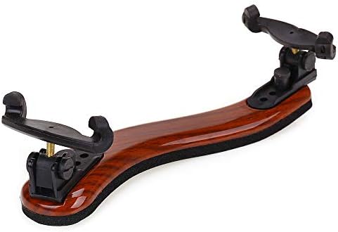 MIATIN Violin Shoulder Rest 4/4, 3/4Collapsible Adjustable Type Violin Parts soft Safety Easy to use, High strength sponge Wood grain