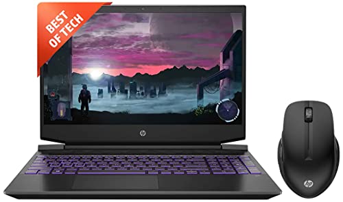 Image of HP Pavilion Gaming Laptop (AMD R5 5000 Series /8GB RAM & 512GB SSD Storage /1650 Graphics)+HP 430 Multi-Device Bluetooth Wireless Mouse with 4 Programmable Buttons / 800 DPI - 4000 DPI /