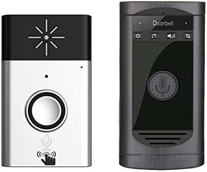 Wireless Doorbell Intercom, Two-Way Talk Outdoor Voice Doorbell Interphone Kit Operating at 600 Feet