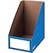 Bankers Box 8" Magazine File Holders - Blue - 3 / Pack