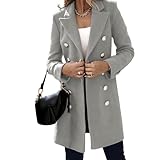 Coupe pratique et confortable – Conçu avec soin avec une doublure intérieure pour un confort douillet, des boutons avant lisses pour une fermeture facile, des poches latérales fonctionnelles pour garder vos essentiels à portée de main et une coupe sur mesure qui met en valeur l'élégance féminine