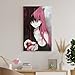 BATF Elfen Lied Anime Poster (5) Canvas Poster Wall Art Picture Prints Hanging Photo Decor Home Posters Artworks 12x18inch(30x45cm)
