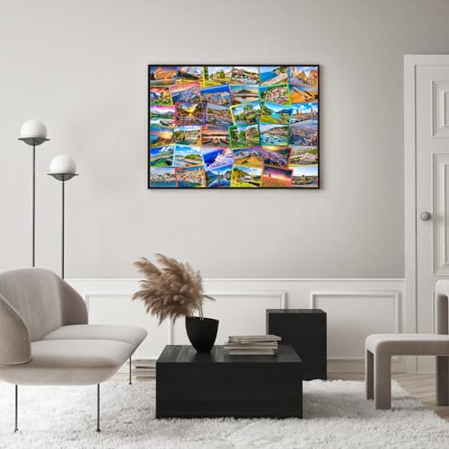 European Landscapes Jigsaw Puzzles for Adults 1000 Jigsaws Nature Europe Scenery 1000 Piece Jigsaw Puzzles for Adults - Image 2