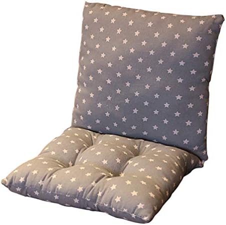 Zerxi 40 x 80 cm Thick Printed Chair Cushion Soft Square Seat Pad Breathable One-piece Style Seat Mat with Fixable Rope Strings for Office Dining Classroom Garden (Bohemia #2)