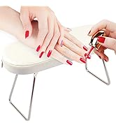 Nail Arm Rest, EBANKU Soft Leather Manicure Hand Pillow Waterproof Durable Table Desk Nail Rest C...