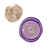 craspire Wax Seal Stamp Head Universum Abnehmbare Versiegelung Messing Stamp Head Für Kreative Geschenkumschläge Einladungskarten Dekoration