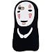 MC Fashion 3D Japanese Cartoon Rinkadoll Super Cute Soft Silicone Case Cover for Apple iPhone 6/6S - No-Face (Kaonashi)