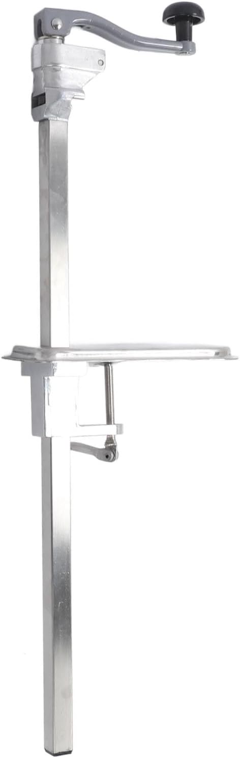 WALFRONT Can Opener Heavy Duty Table Stainless Steel Manual, Commercial Grade Industrial Table Mount Can Opener for Kitchens Restaurants Hotels, Large Up to 11 Inch Tall with