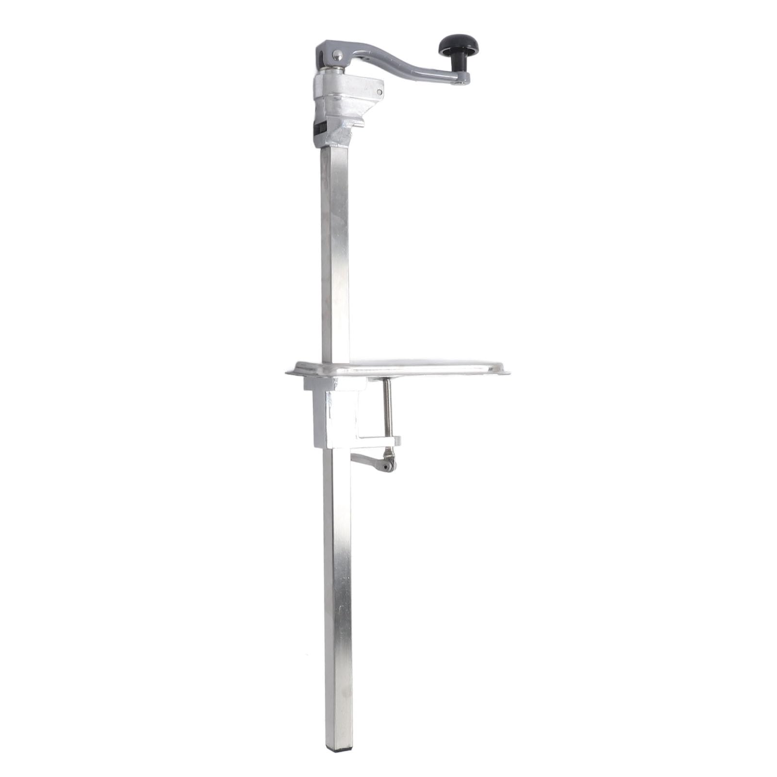 Abrelatas Comercial Abrelatas Manual de Mesa Industrial de Restaurante Resistente Base Acero Inoxidable Hierro Fundido 23,2 Pulgadas para Latas