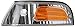 TYC Left Parking/Side Marker Light Compatible with 1998-2011 Ford Crown Victoria