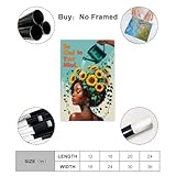 Zoom IMG-1 poster su tela con scritta