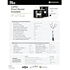 TRUE CABLE Cat5e Direct Burial Bulk Ethernet Cable, Shielded F/UTP, 500ft, Black, Waterproof, Outdoor OSP Jacket, 24AWG Solid Bare Copper, 350MHz, PoE++ 100W