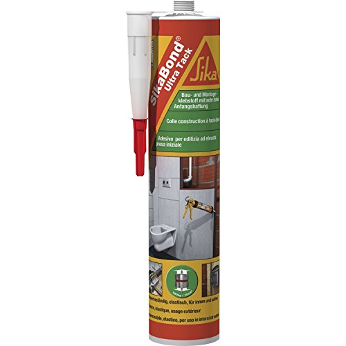 Preisvergleich Produktbild SIKA 465455 SikaBond Ultra Tack 290ml weiß Kartusche
