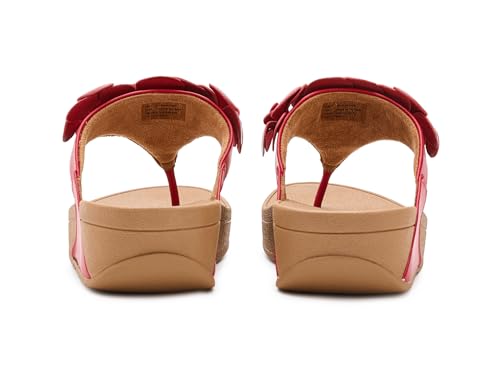 Image of FitFlop Lulu Flower Toe-post Sandals