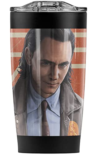 Marvel Loki Tva Loki Stainless Steel Tumbler 20 oz Coffee Travel Mug/Cup, Vacuum Insulated & Double Wall with Leakproof Sliding Lid | Great for Hot Drinks and Cold Beverages Marvel Loki Tva Loki Stainless Steel Tumbler 20 oz Coffee Travel Mug/Cup, Vacuum Insulated & Double Wall with Leakproof Sliding Lid | Great for Hot Drinks and Cold Beverages