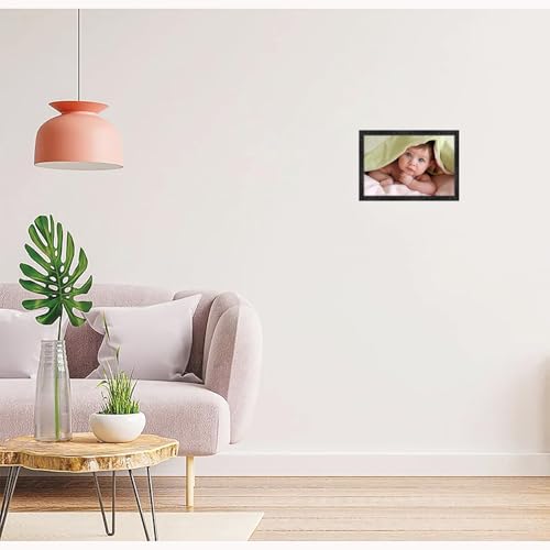 Image of Baby Photo Frame, Black, Sparkle Coated Lamination 6465 14 x 20 Inch