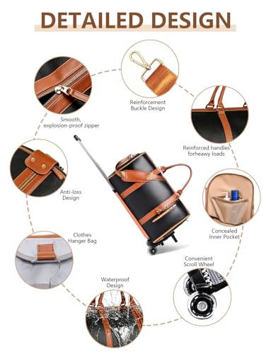 BSAKG 3-in-1 Convertible Duffle Bag