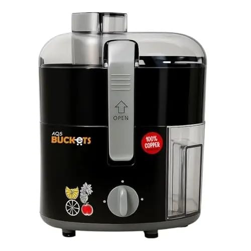 AQS BUCKET 450W Max Power Juicer – Electric Juicer for Carrot