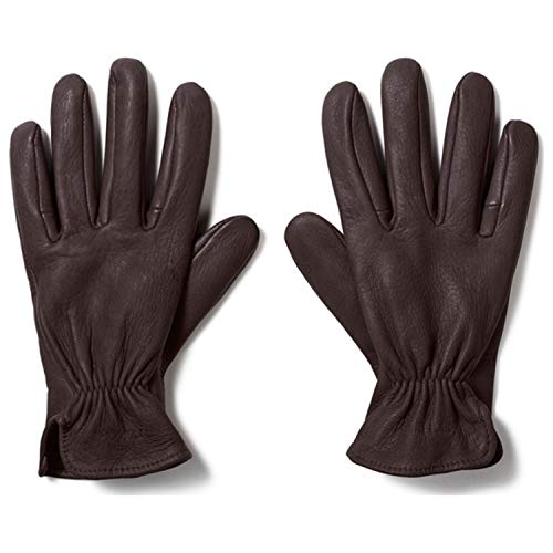 Filson Unisex Original Deer Gloves Brown SM