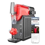 MEDION Slush Maschine (2,6 Liter Slush-Eis Kapazität, 1,9 Liter Fassungsvermögen, Slush Ice Maker für Getränke, 5 Getränkemodi, 30-60 Minuten Zubereitungszeit, Kompressor, Slush Eis Maschine, MD12090)