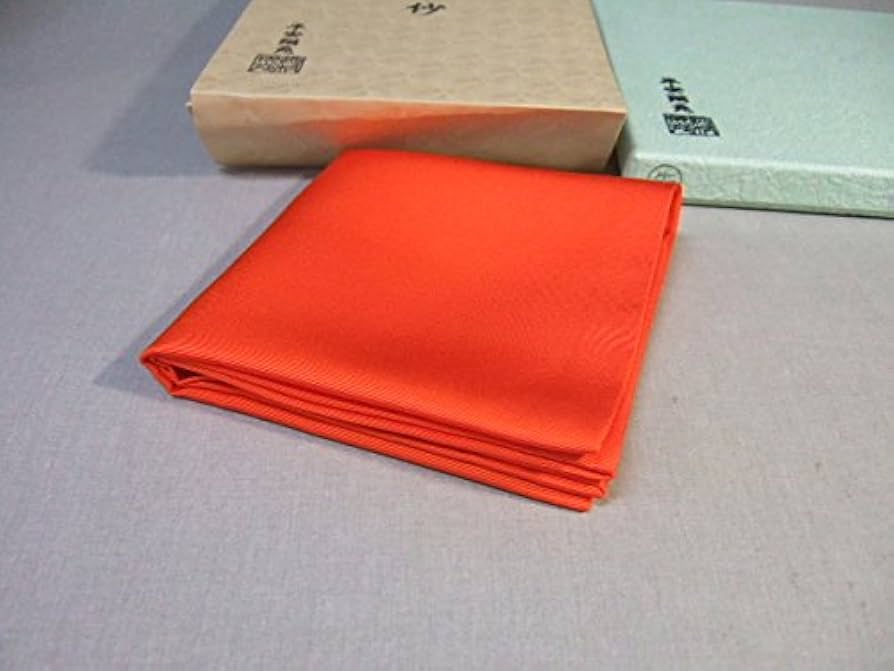Amazon｜茶道具 袱紗 ふくさ 平安翔苑作 極上 茶道 帛紗 朱