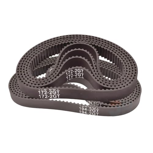 Courroie de distribution GT2 boucle fermée 2GT 250mm largeur 4mm pour moteur pas à pas