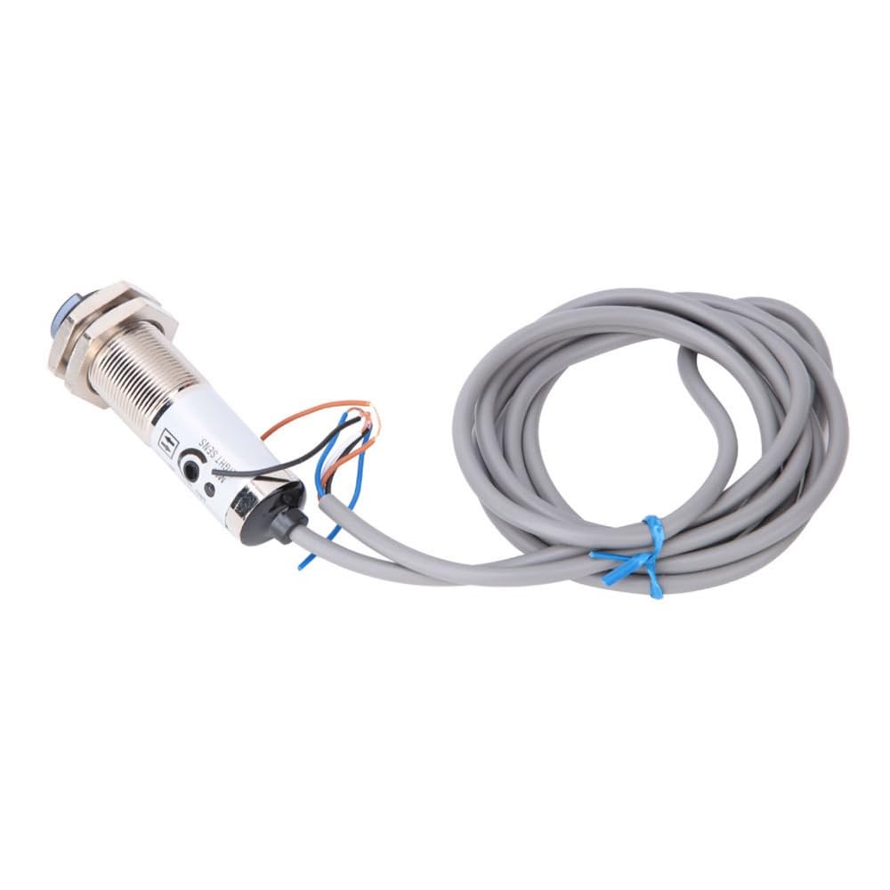 CDD-11N Infrared Proximity Sensor 1-10cm Detection NPN NO 4-Wire 12-24V DC IP66 Metal Housing Diffuse Reflection Photoelectric Switch