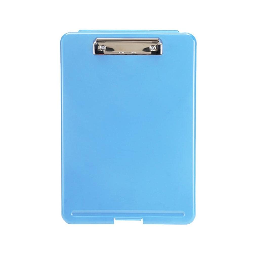 Rcevbocc Clipboards, A4 Classic Multifunctional File Folder, Organizer Case, Plastic Clipboard, Storage Box Pen Holder, Office Supplies Stationery File Folder Organizer Case