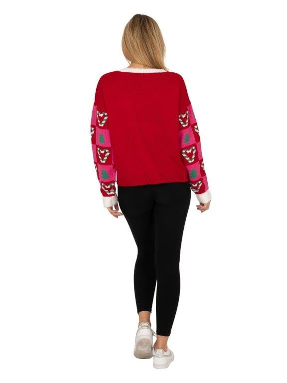 Image of Blizzard Bay Women's Crew Neck, Long Sleeve, Ugly Christmas Sweater