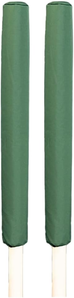 48 in Pair of Black Mad Dog Products Boat Trailer Guide Pole Pad with Capped Ends - Heavy Duty UV Fade Proof Canvas - Sold in Pairs - Made in USA