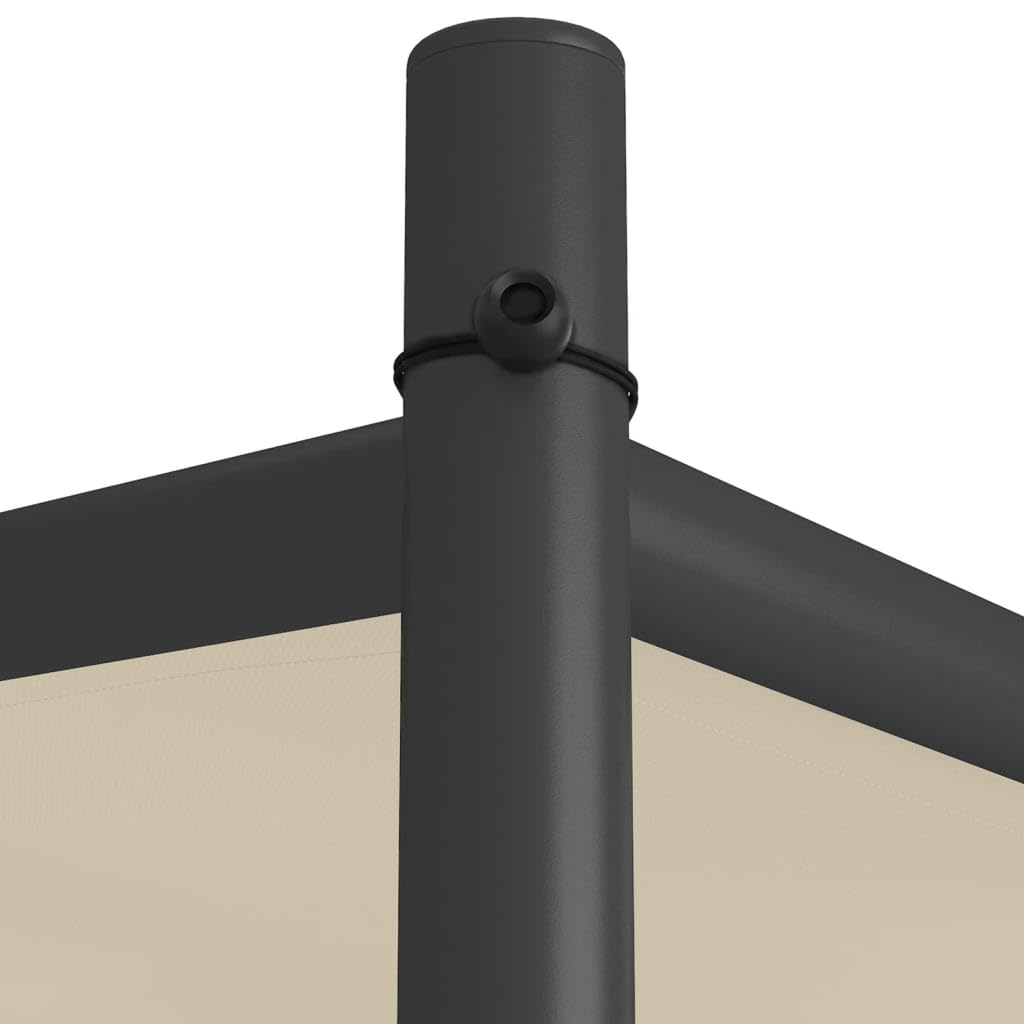 Pawilon beżowy 3 x 3 m 180 g/m² materiał i stal