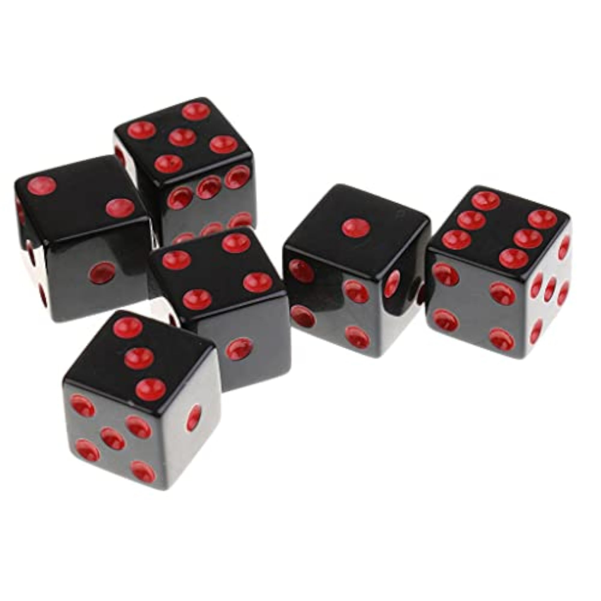 Polyhedral Clear Game Dice Set for DND RPG