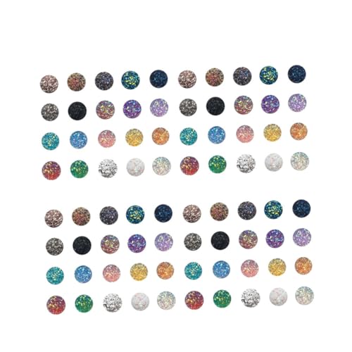 Rondelles plates résine Homoyoyo : 100 pièces multicolores pour rompre la monotonie de vos DIY