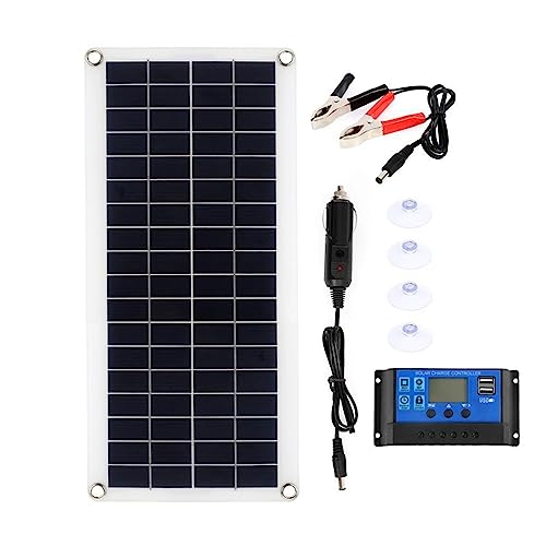 Contrôleur de charge pour panneau solaire flexible 30W étanche et chargeur de voiture