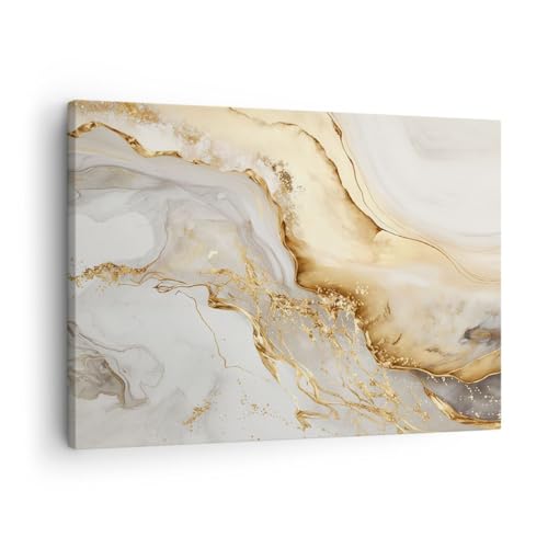 ARTTOR Lienzos decorativos Mármol Glamour Elegante Cuadro Sobre Lienzo Moderno 70x50cm Cuadros Decoracion Salon Dormitorio Cocina Cuadros Pared Imágenes Wall Art Prints Decor Canvas AA70x50 5730
