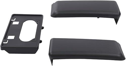 Miniatura 8 de CROSSDESIGN Protectores de parachoques delantero y soporte de marco de matrícula compatible con Ford F150 2009-2014