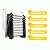 10FT Attic Ladder Pull Down System, 12 Steps Aluminum Alloy Attic Stairs, Maximum Load Capacity 700 LBS, Attic Stairs Suitable for Attics, Basements, Warehouse