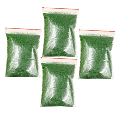 Toyvian Gazon Artificiel Vert pour Maquettes, 4paquets Matériaux De Paysage Artificiel Herbe DéCorations Paysage ModèLe pour Décorations Modèles...