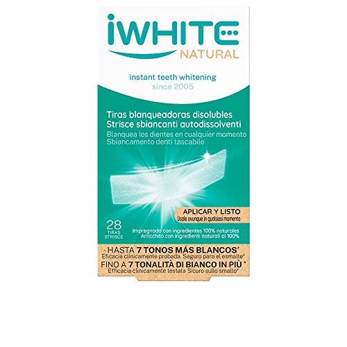 Iwhite bandes blanchissantes dissolubles action antitache émail