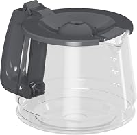 GRUNDIG - KM 5320 Filter-Kaffeemaschine - 10 Tassen Fassungsvermögen, Tropfschutz-System, Wasserstandsanzeige - Robustes Design - 36,8 x 22,4 x 22,9 cm (HxBxT) - Grau – Ansicht 5