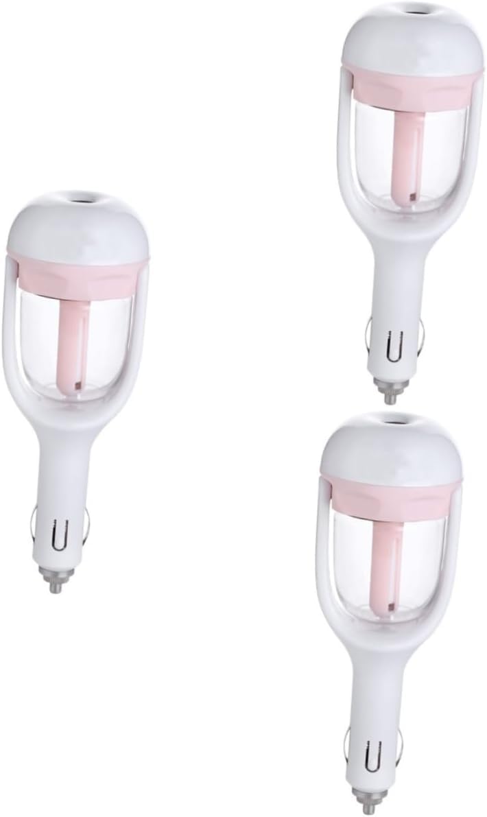 Do użytku domowego 3 sztuk Mini nawilżacz nawilżacz powietrza Aroma nawilżacz Mist Maker nawilżacz Aroma dyfuzor nawilżacz różowy aromaterapia