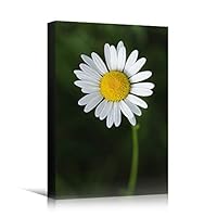 Canvas Wall Art White Fields Bohemian Colorful Floral Group Multicolor Photography - 12x18 inches