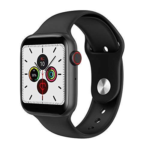 Preisvergleich Produktbild Armbanduhren Smart Bracelet Smart Watch Bluetooth-Herzfrequenz-EKG-Überwachung Schrittzähler Sport Full Touch Großbilduhr-Schwarz