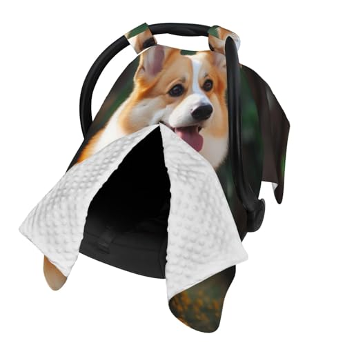 Housse de siège auto bébé Corgi pour stopper le soleil et protéger bébé - 2