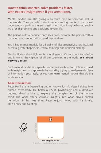 Image of Mental Models: 30 Thinking Tools that Separate the Average from Exceptional | Improved Decision-Making, Logical Analysis, and Problem-Solving