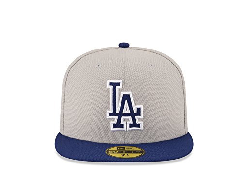 MLB Los Angeles Dodgers Batting Practice 59Fifty Baseball Cap, Royal/White